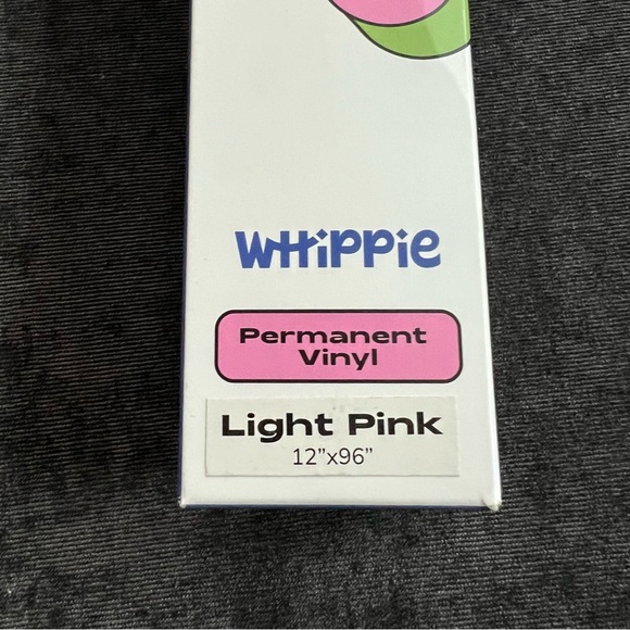 NIB Whippie Permanent Vinyl- Light Pink 12”x96” - Picture 4 of 11